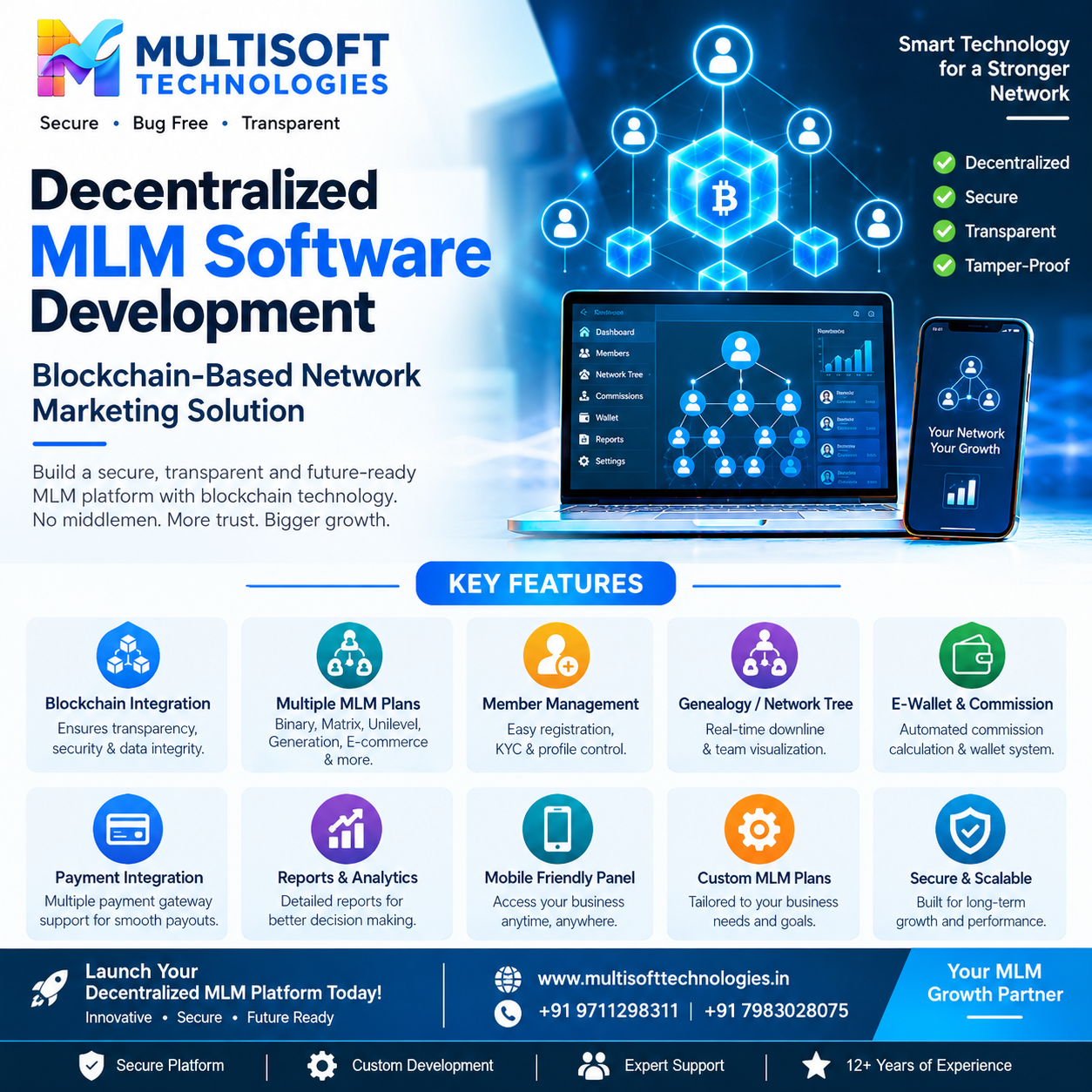 Decentralized MLM Software Solutions